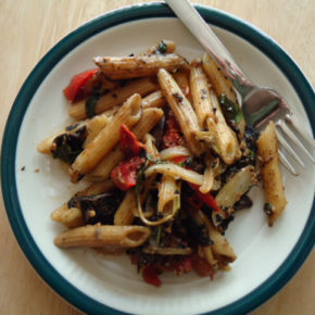 Paste cu sos ratatouille