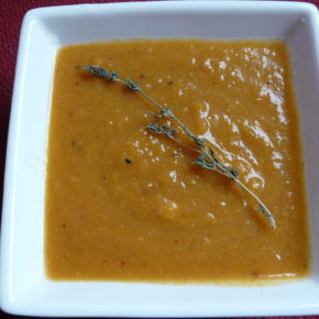 Supă cremă de dovleac