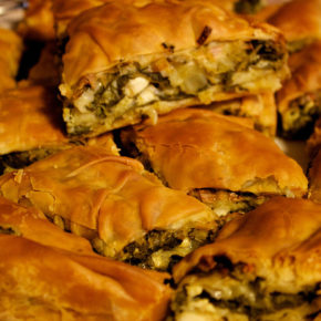 plăcintă cu spanac