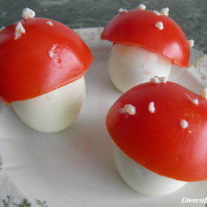 ciupercuțe din ouă