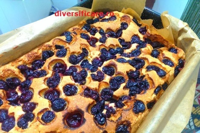 prăjitură cu vișine