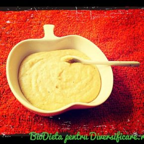 Budincă de mei cu goji și stafide