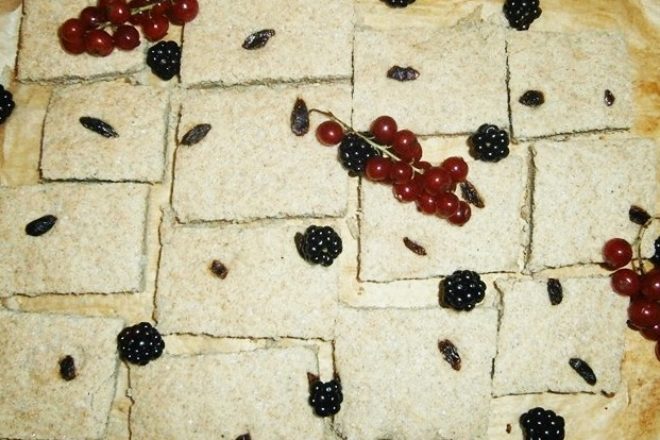 Biscuiți cu lime și goji